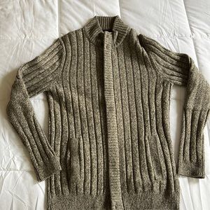 Tasso Elba wool zip up sweater